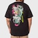 Camiseta Big Okdok Artistic Large Koi Fish - Masculina PRETO
