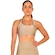 Top Alto Giro Eterno Shine - Feminino BEGE