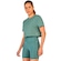 Blusa Cropped Alto Giro Skin Fit - Feminino VERDE