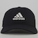 Boné Aba Curva adidas Sportswear Logo - Strapback - Adulto PRETO