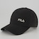 Boné Aba Curva Fila Running I - strapback - Adulto PRETO