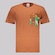 Camiseta Kappa Glenn Graphik - Masculina MARROM