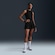 Saia NikeCourt Dri-FIT Advantage - Feminina PRETO