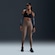 Calça Legging Nike Dri-FIT Swift - Feminina LARANJA CLA/PRETO