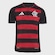 Camisa I do Flamengo Authentic 25/26 adidas - Masculina PRETO