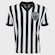 Camisa do Atlético-MG 1937 Liga Retro - Masculina BRANCO/PRETO