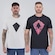 Camiseta MCD - 2 Unidades - Masculina PRETO/BRANCO