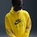 Blusão Nike Air Fleece - Masculino AMARELO