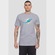 Camiseta NFL Logo Miami Dolphins - Masculina CINZA CLARO