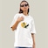 Camiseta Oversized Prime WSS Sunny Pelican - Feminina BRANCO