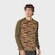 Camiseta Manga Longa HD Especial Raglan Camuflada - Masculina VERDE