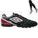 Chuteira Society Umbro Attak + Meião - Adulto PRETO/VERMELHO
