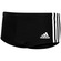 Sunga adidas 3 Listras - Adulto PRETO