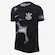 Camiseta do Corinthians 2025 Nike Pré Jogo - Infantil PRETO/BRANCO
