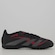Chuteira Society adidas Predator Club - Adulto PRETO/VERMELHO