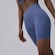 Bermuda Hering Ciclista Canelada - Feminina AZUL