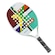 Raquete de Beach Tennis Drop Shot Ginza Orange BRANCO