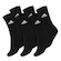 Kit Meias adidas Cushion Cano Alto Pack com 6 Pares 38 A 40 - Adulto PRETO