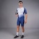 Macaquinho Woom Tri C/ Manga Carbon Storm - Masculino AZUL/BRANCO