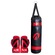 Saco de Pancada Acte Sports P21 + Luva - Infantil Vermelho/Preto