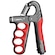 Hand Grip Gold Sports Garra Carga de 5 a 100 kgs Mola Aço Carbono com Contador VERMELHO