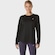 Camiseta Manga Longa Asics Knit - Feminina PRETO