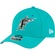 Boné New Era 9forty Mcrown MLB Player Replica Florida Marlins - Adulto VERDE