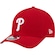 Boné New Era 9forty Mcrown Aframe MLB Philadelphia Phillies - Adulto VERMELHO