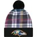 Gorro New Era Baltimore Ravens NFL Crucial Catch PRETO/ROSA