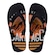 Chinelo Cartago Dakar Classico - Masculino PRETO/LARANJA ESC