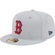 Boné New Era 59fifty Fitted Clubhouse 2025 Boston Red Sox - Masculino CINZA