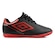 Chuteira Futsal Umbro Adamant Top Speed - Infantil PRETO/VERMELHO