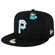 Boné New Era 59fifty Fitted Pittsburgh Pirates Marshmallow Pin - Masculino PRETO