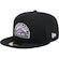 Bone New Era 59FIFTY Fitted Alt Clubhouse 2025 Colorado Rockies Masculino MBP25BON401 PRETO