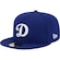 Bone New Era 59FIFTY Fitted Alt Clubhouse 2025 Los Angeles Dodgers Masculino MBP25BON398 AZUL
