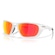 Óculos de Sol Oakley Lateralis Seek Matte Vapor 1060 - Unissex BRANCO
