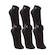 Meia Cano Curto Lupo AU Walk - 3 Pares - Unissex PRETO