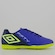Chuteira Futsal Umbro Fifty VI - Infantil AZUL