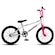 Bicicleta Aro 20 Bmx Cross Freio V Brake - Infantil BRANCO/ROSA