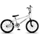 Bicicleta Aro 20 Bmx Cross Freio V Brake - Infantil BRANCO/PRETO