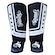 Caneleira de Muaythai Spank 5 Estrelas PRETO/BRANCO