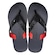 Chinelo Rider Street Duo Dedo - Masculino PRETO/VERMELHO