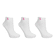 Meia Lupo Sport Cano Curto 3 Pares - Feminina BRANCO