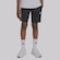 Bermuda Adidas Tres 3 Stripes - Infantil PRETO