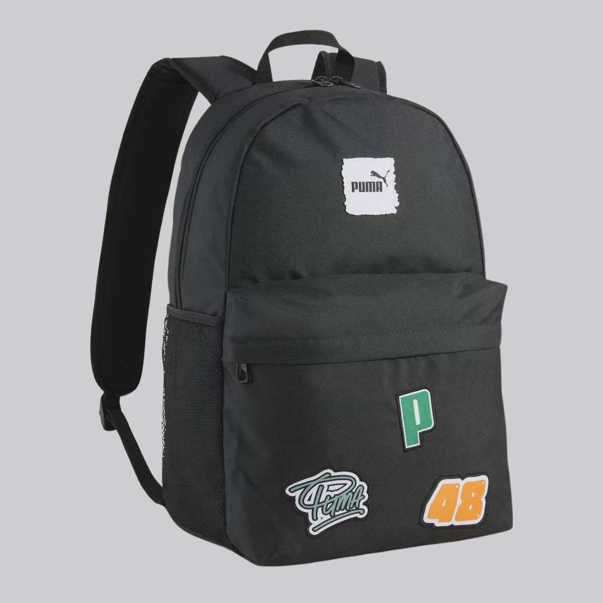 Mochila Puma Phase Patch 20 Litros PRETO