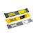Kit Mini Band Tensão Leve, Média e Forte Everlast - 3 Unidades AMARELO/PRETO