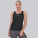 Camiseta Regata Olympikus Essential I - Feminina PRETO