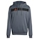 Blusão de Moletom adidas Essentials com Capuz - Masculino CINZA ESCURO/PRETO