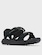 Sandália Columbia Konos Hiker 2 Strap - Feminina PRETO