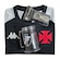 Camisa do Vasco da Gama Kappa Comissão Técnica Oficial + Caneca + Chaveiro - Masculina PRETO
